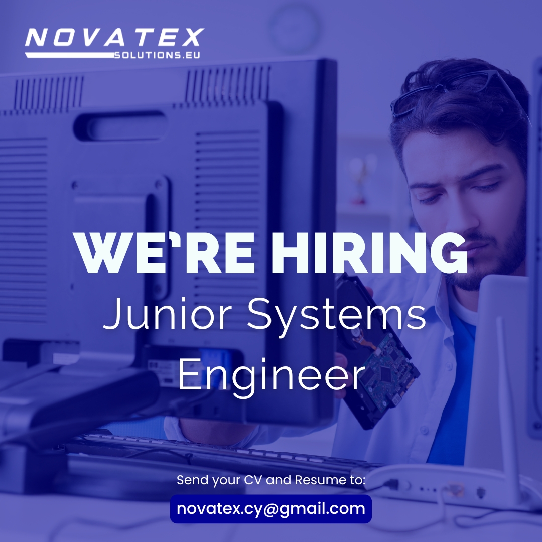 JOB POSITION: Junior Systems Engineer – September 2025